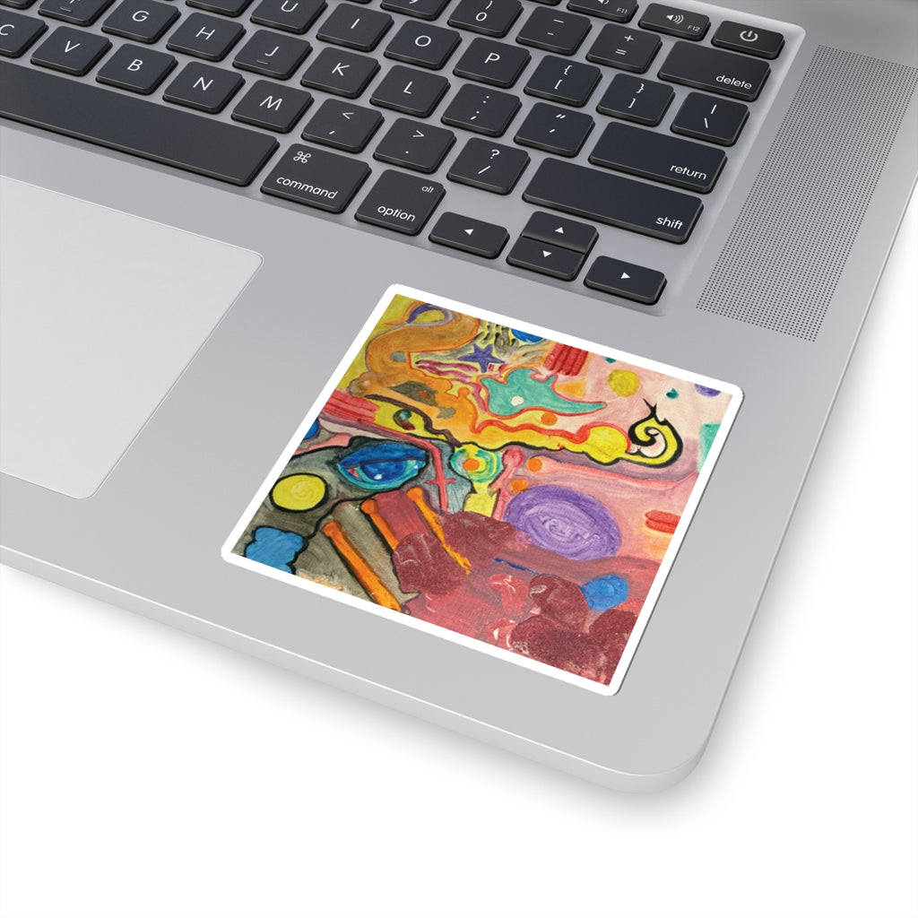 Wide Open (Sticker)